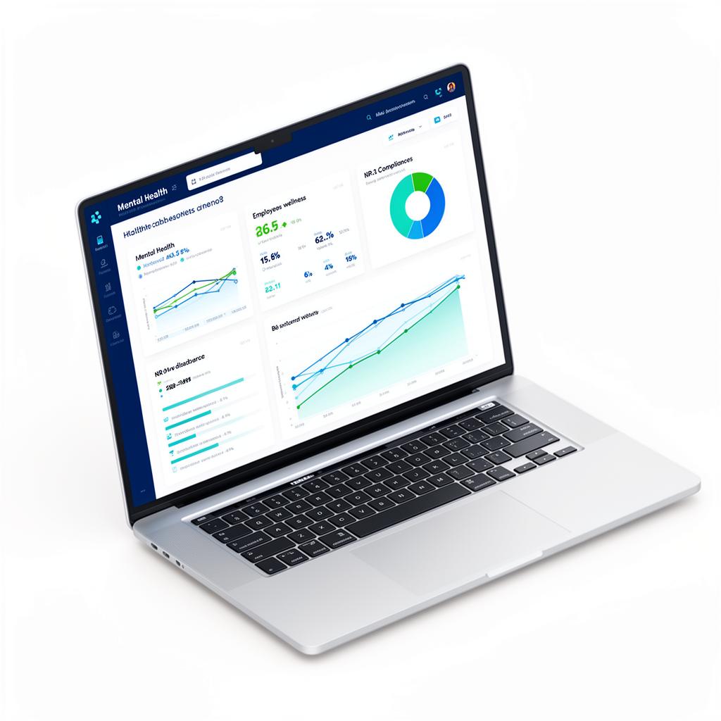 Dashboard Healthmap — indicadores de saúde corporativa